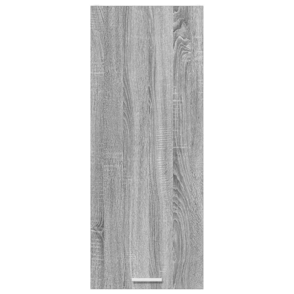 Hanging Cabinet with Shelf Riga Grey Sonoma 40 x 31 x 100 cm